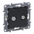 LEGRAND - GNIAZDO TV KOŃCOWE F-F TYPU GWIAZDA 1DB ANTRACYT NILOE SELECTION - 762249