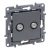 LEGRAND - NILOE SELECTION - GNIAZDO TV - "F-F" KOŃCOWE DO INSTALACJI TYPU GWIAZDA 1 DB STAL - 762349