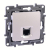 LEGRAND - GNIADZO KOMPUTEROWE POJEDYNCZE RJ45 KAT. 6 STP PERŁOWY NILOE SELECTION - 762475
