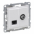 LEGRAND - GNIAZDO TV TYP "F" 1.5 DB + RJ45 KAT 6 UTP BIAŁY SUNO - 721162