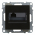 LEGRAND - GNIAZDO KOMPUTEROWE RJ45 KAT 6 UTP CZARNY SUNO - 721452