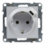 LEGRAND - GNIAZDO SCHUKO 2P+Z - 16 A - 250 V~ - + USB TYP C - 1,5 A - 5 V ALUMINIUM SUNO - 721329