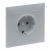 LEGRAND - GNIAZDO SCHUKO 2P+Z - 16 A - 250 V~ - Z PRZESŁONĄ - KOMPLETNE - ZACISKI ŚRUBOWE  ALUMINIUM SUNO - 721328
