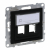 LEGRAND - ADAPTER KEYSTONE PODWÓJNY  CZARNY  SUNO - 721445
