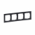 LEGRAND - RAMKA - 4X CIEMNOSZARY SUNO - 721554