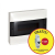 LEGRAND - ROZDZIELNIA NAŚCIENNA 1X12 DRZWI PRZEŹROCZYSTE + 1 SZT RX3 1P B 16A PRACTIBOXS - 135431P