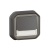 LEGRAND - PRZYCISK NO/NC PODŚWI. Z UCHWYT ETY. PODTYNK. 10A- 250V~ ANTRACYT PLEXO - 069854L