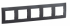 LEGRAND - NOWE NILOE - RAMKA PIĘCIOKROTNA GRAFIT (DARK GREY) - NP115GR
