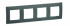 LEGRAND - NOWE NILOE - RAMKA CZTEROKROTNA OLIWKOWA (OLIVE GREEN) - NP114OL