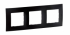 LEGRAND - NOWE NILOE - RAMKA POTRÓJNA CZARNA (BLACK) - NP113BK