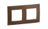 LEGRAND - NOWE NILOE - RAMKA PODWÓJNA BRĄZOWA (DARK BRONZE) - NP112DB