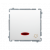 KONTAKT SIMON - Przycisk dzwonek z podświetleniem LED (moduł) 10AX, 250V~, szybkozłącza; biały - BMD1L.01/11