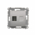 KONTAKT SIMON - GNIAZDO HDMI SREBRNY MAT SIMON 54 - DGHDMI.01/43