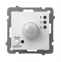 OSPEL - ELEKTRONICZNY CZUJNIK RUCHU BIAŁY AS - ŁP-16G/m/00