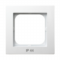 OSPEL - RAMKA POJEDYNCZA DO ŁĄCZNIKÓW IP44 BIAŁY AS - RH-1G/00