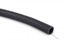 TTPLAST - PESZEL RURA KARBOWANA RKLSP 23/18 PVC Z PILOTEM 50M 320N SZARA - 10284